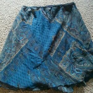 Paisley skirt